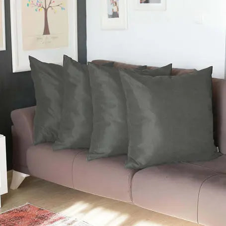 Farmhouse Square and Lumbar Solid Color Throw Pillow Covers Set MIKE & Co. NEW YORK