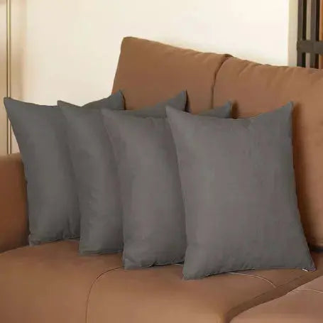 Farmhouse Square and Lumbar Solid Color Throw Pillow Covers Set MIKE & Co. NEW YORK