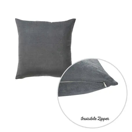 Farmhouse Square and Lumbar Solid Color Throw Pillow Covers Set MIKE & Co. NEW YORK