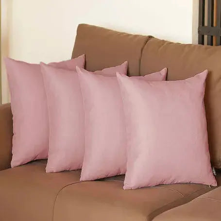 Farmhouse Square and Lumbar Solid Color Throw Pillow Covers Set MIKE & Co. NEW YORK