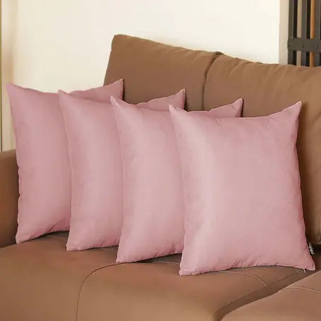 Farmhouse Square and Lumbar Solid Color Throw Pillow Covers Set MIKE & Co. NEW YORK