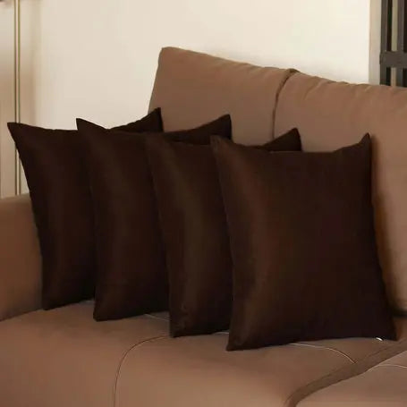 Farmhouse Square and Lumbar Solid Color Throw Pillow Covers Set MIKE & Co. NEW YORK
