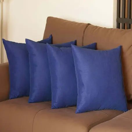 Farmhouse Square and Lumbar Solid Color Throw Pillow Covers Set MIKE & Co. NEW YORK
