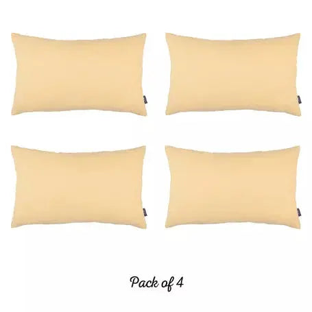 Farmhouse Square and Lumbar Solid Color Throw Pillow Covers Set MIKE & Co. NEW YORK