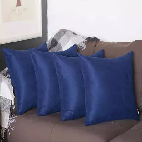 Farmhouse Square and Lumbar Solid Color Throw Pillow Covers Set MIKE & Co. NEW YORK