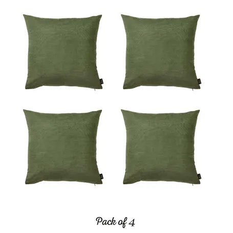 Farmhouse Square and Lumbar Solid Color Throw Pillow Covers Set MIKE & Co. NEW YORK