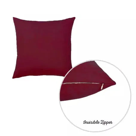 Farmhouse Square and Lumbar Solid Color Throw Pillow Covers Set MIKE & Co. NEW YORK