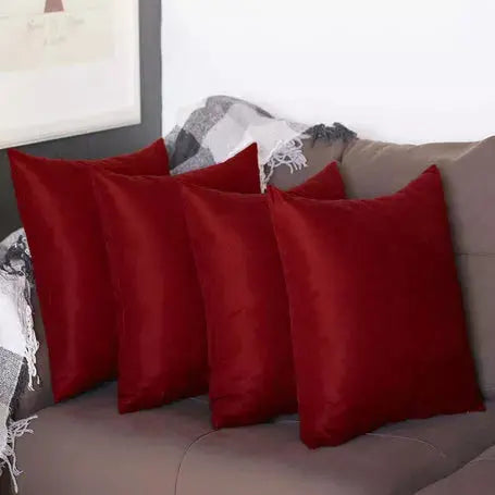 Farmhouse Square and Lumbar Solid Color Throw Pillow Covers Set MIKE & Co. NEW YORK