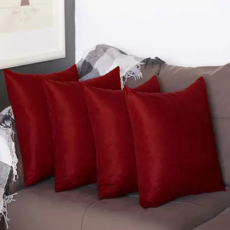 Farmhouse Square and Lumbar Solid Color Throw Pillow Covers Set MIKE & Co. NEW YORK