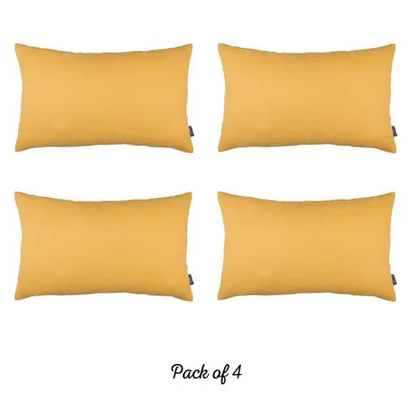 Farmhouse Square and Lumbar Solid Color Throw Pillow Covers Set MIKE & Co. NEW YORK