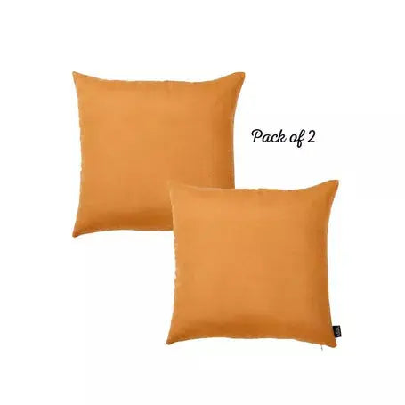 Farmhouse Square and Lumbar Solid Color Throw Pillow Covers Set MIKE & Co. NEW YORK