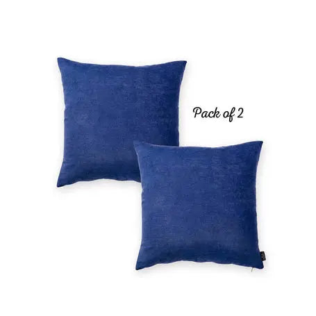 Farmhouse Square and Lumbar Solid Color Throw Pillow Covers Set MIKE & Co. NEW YORK