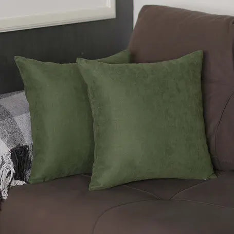 Farmhouse Square and Lumbar Solid Color Throw Pillow Covers Set MIKE & Co. NEW YORK