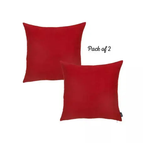 Farmhouse Square and Lumbar Solid Color Throw Pillow Covers Set MIKE & Co. NEW YORK