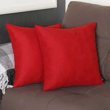 Farmhouse Square and Lumbar Solid Color Throw Pillow Covers Set MIKE & Co. NEW YORK