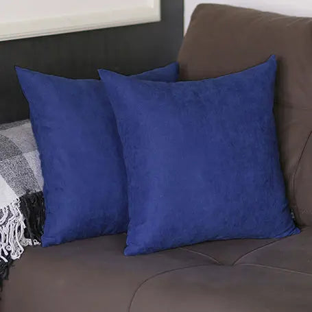 Farmhouse Square and Lumbar Solid Color Throw Pillow Covers Set MIKE & Co. NEW YORK