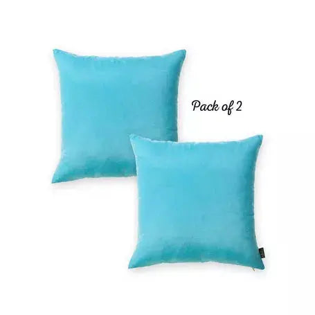 Farmhouse Square and Lumbar Solid Color Throw Pillow Covers Set MIKE & Co. NEW YORK
