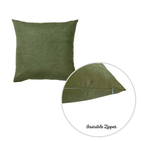 Farmhouse Square and Lumbar Solid Color Throw Pillow Covers Set MIKE & Co. NEW YORK