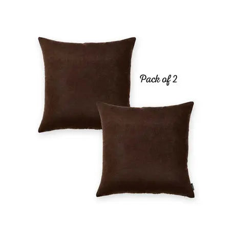 Farmhouse Square and Lumbar Solid Color Throw Pillow Covers Set MIKE & Co. NEW YORK