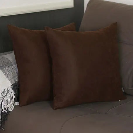Farmhouse Square and Lumbar Solid Color Throw Pillow Covers Set MIKE & Co. NEW YORK