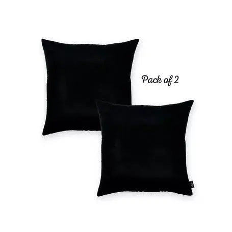 Farmhouse Square and Lumbar Solid Color Throw Pillow Covers Set MIKE & Co. NEW YORK