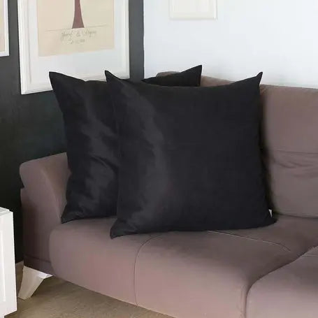 Farmhouse Square and Lumbar Solid Color Throw Pillow Covers Set MIKE & Co. NEW YORK