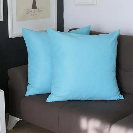 Farmhouse Square and Lumbar Solid Color Throw Pillow Covers Set MIKE & Co. NEW YORK