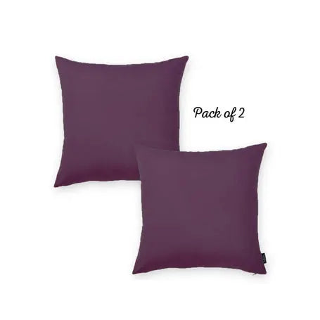 Farmhouse Square and Lumbar Solid Color Throw Pillow Covers Set MIKE & Co. NEW YORK