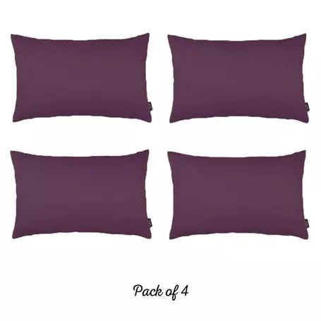 Farmhouse Square and Lumbar Solid Color Throw Pillow Covers Set MIKE & Co. NEW YORK