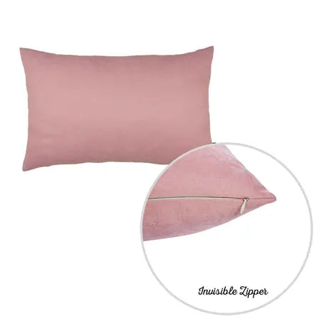 Farmhouse Square and Lumbar Solid Color Throw Pillow Covers Set MIKE & Co. NEW YORK