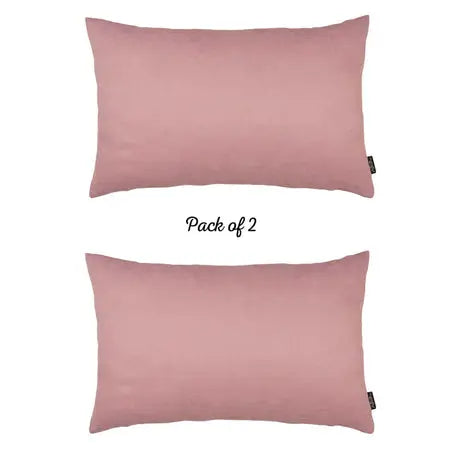 Farmhouse Square and Lumbar Solid Color Throw Pillow Covers Set MIKE & Co. NEW YORK