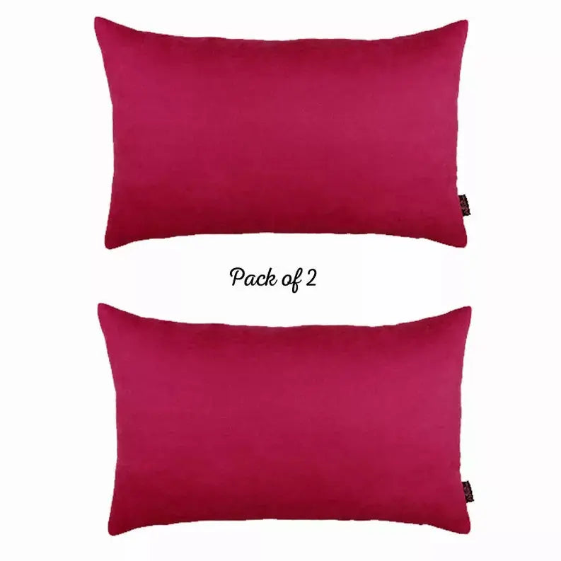 Farmhouse Square and Lumbar Solid Color Throw Pillow Covers Set MIKE & Co. NEW YORK