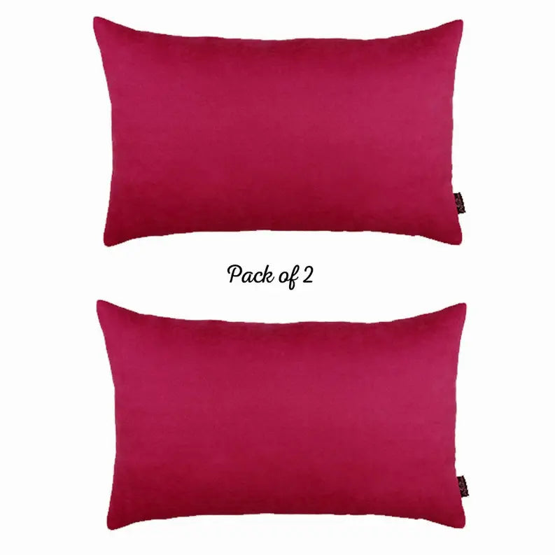 Farmhouse Square and Lumbar Solid Color Throw Pillow Covers Set MIKE & Co. NEW YORK