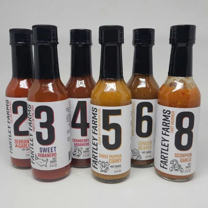 Fartley Farms Ginger Reaper hot sauce Madstone USA