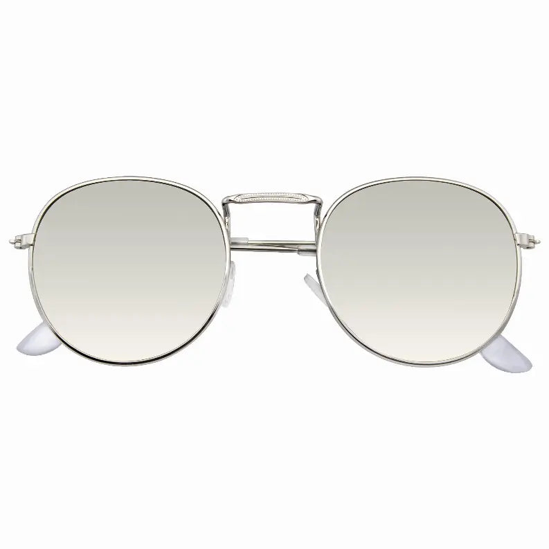Fashion Round Sunglasses Men Women's Vintage Retro Mirror Glasses Sunglass Memphis