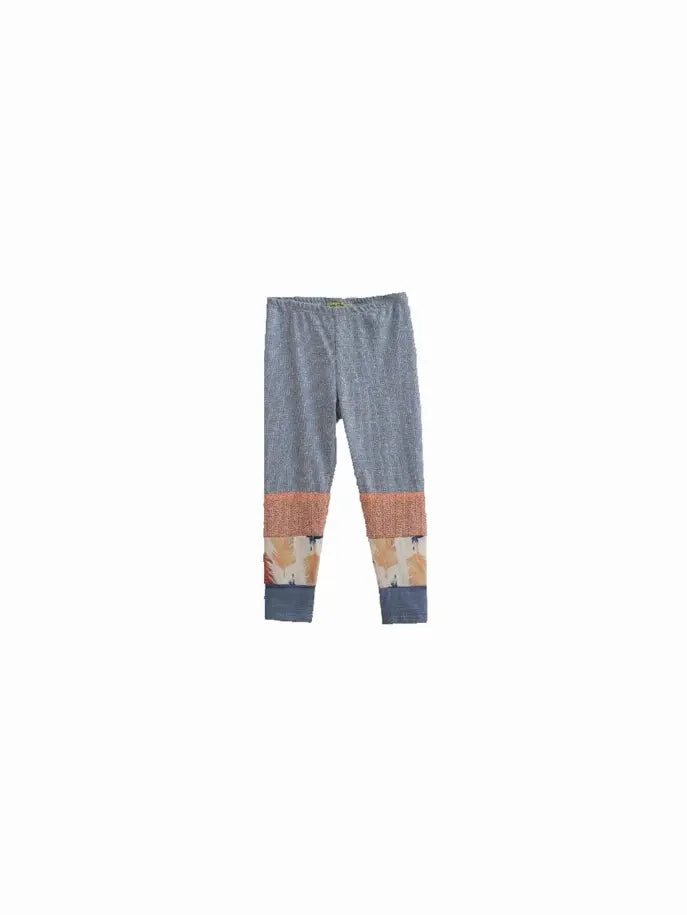 Feather In The Wind Color Block Leggings Little Mass