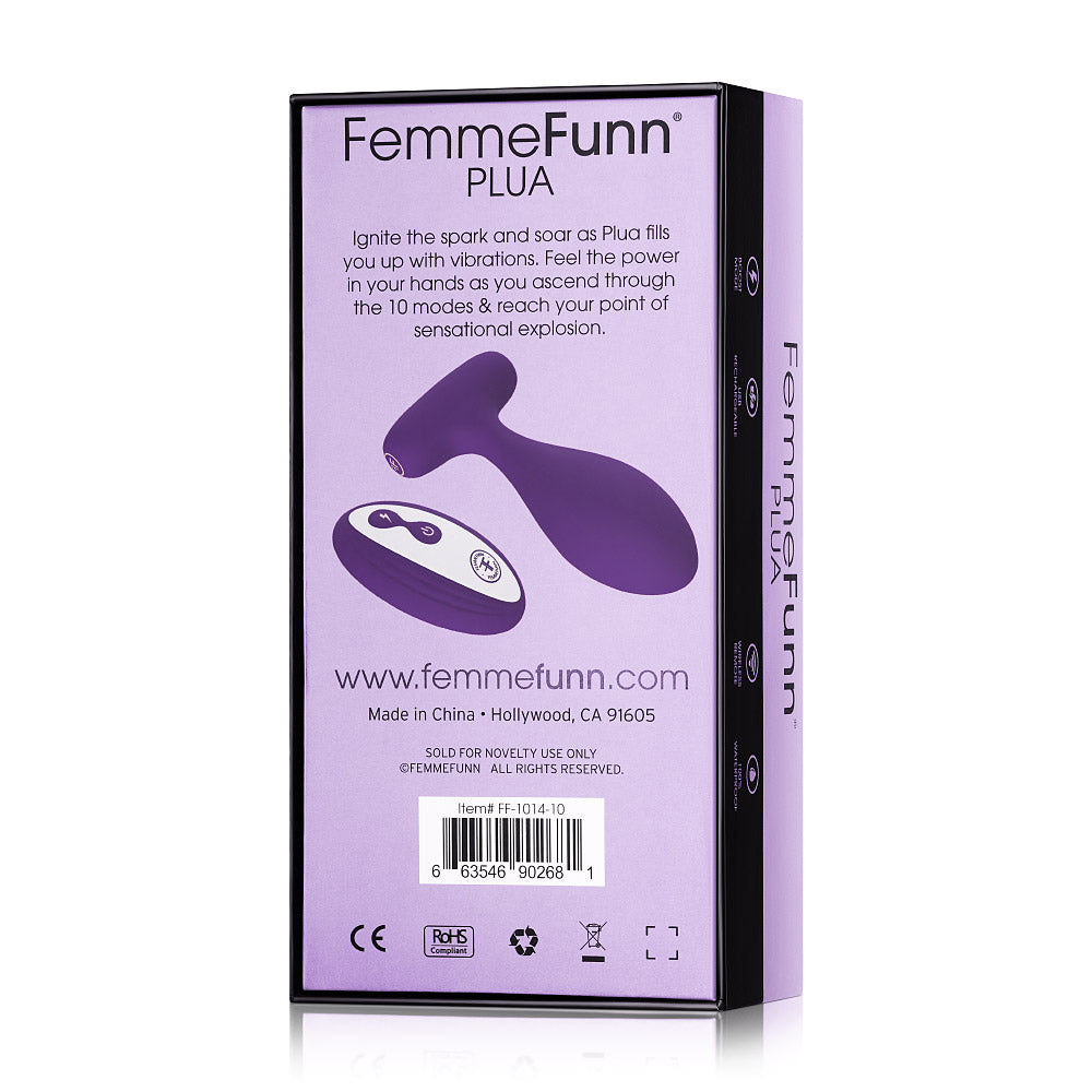 Femme Funn PLUA Plug Purple - GreatEagleInc