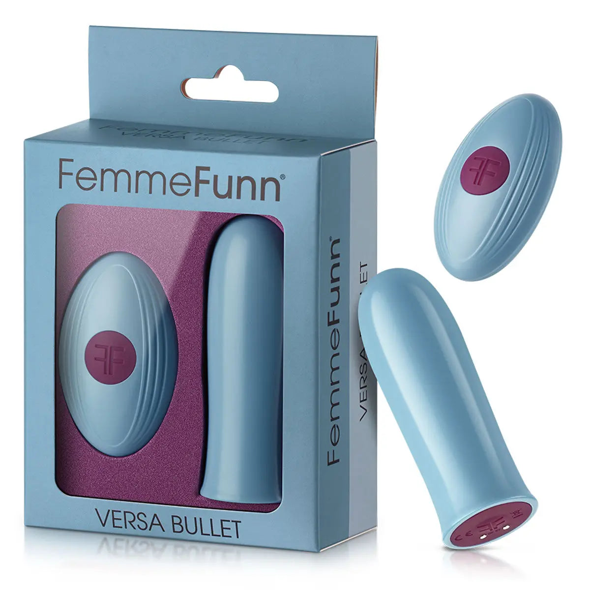 Femme Funn Versa Bullet and Remote - Aqua Femme Funn