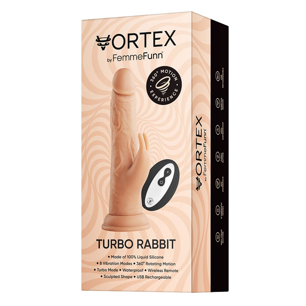 Femme Funn Wireless Turbo Rabbit - Cream Femme Funn