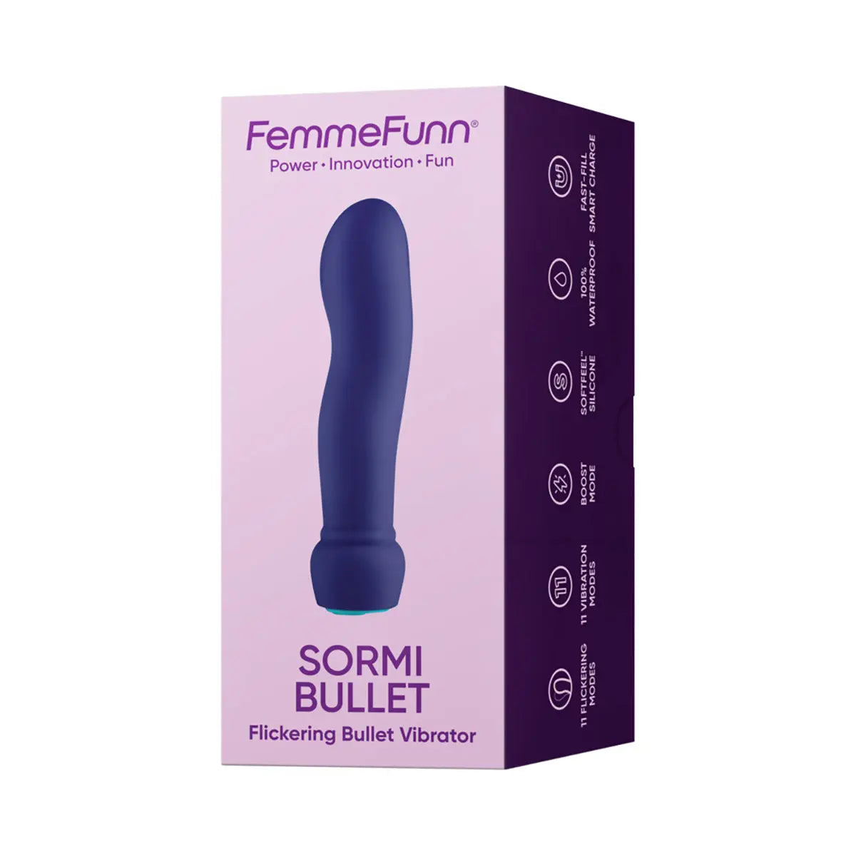 FemmeFunn Sormi Bullet Dark Purple Femme Funn