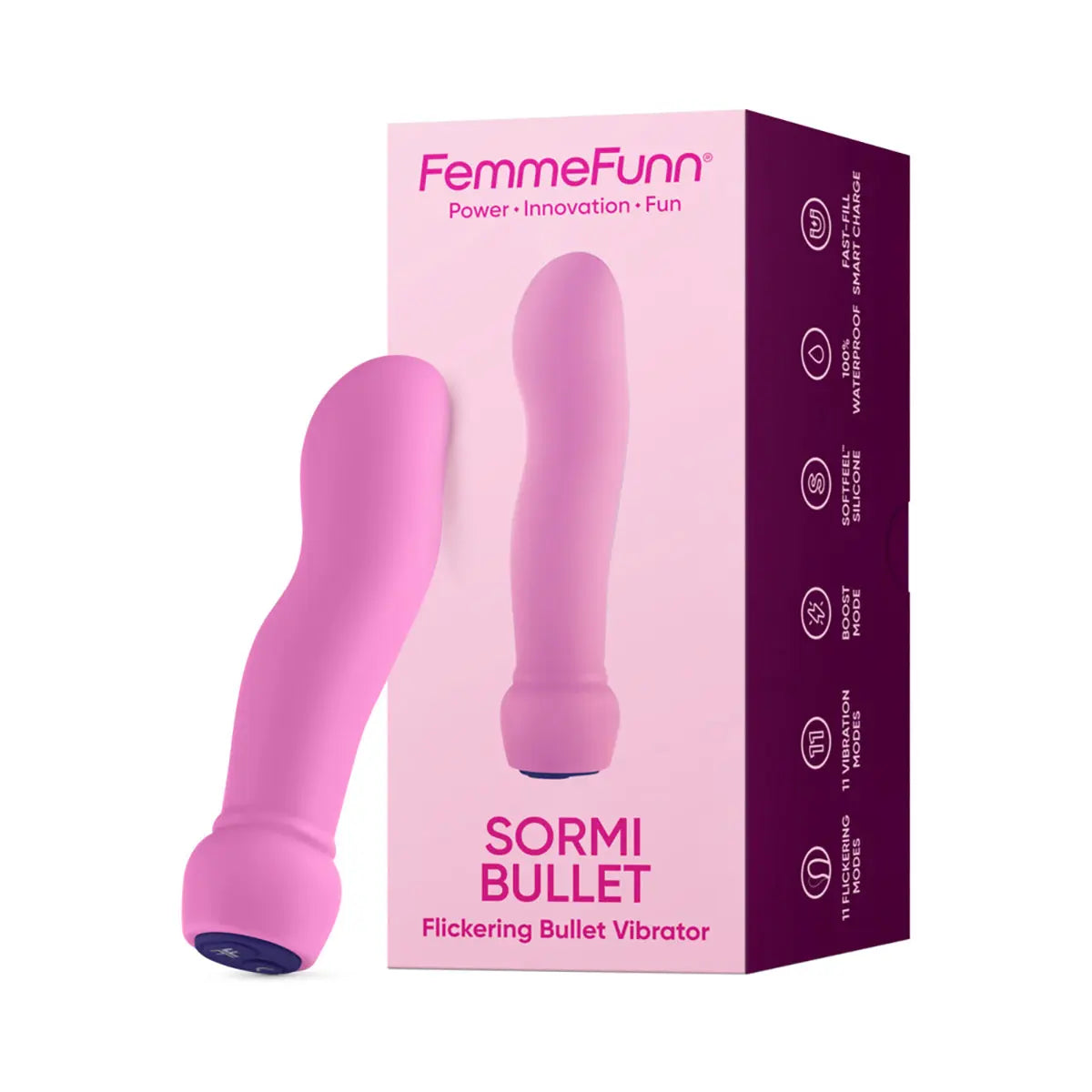 FemmeFunn Sormi Bullet Pink Femme Funn