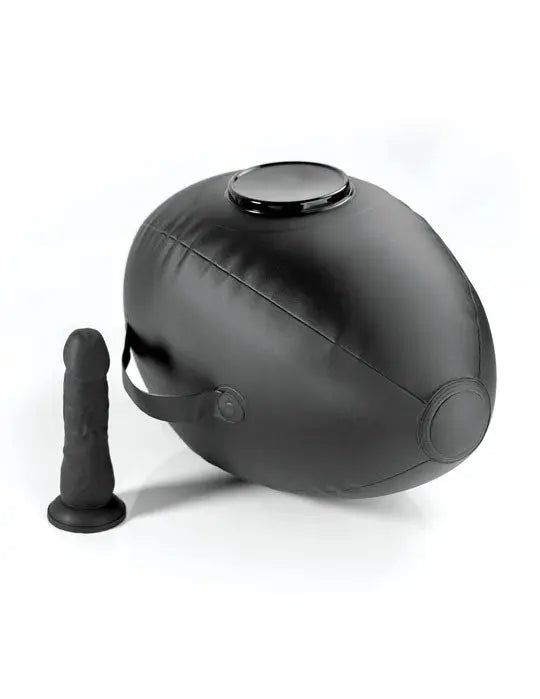 Fetish Fantasy Series Body Dock Inflatable Love Ball - Black Pipedream