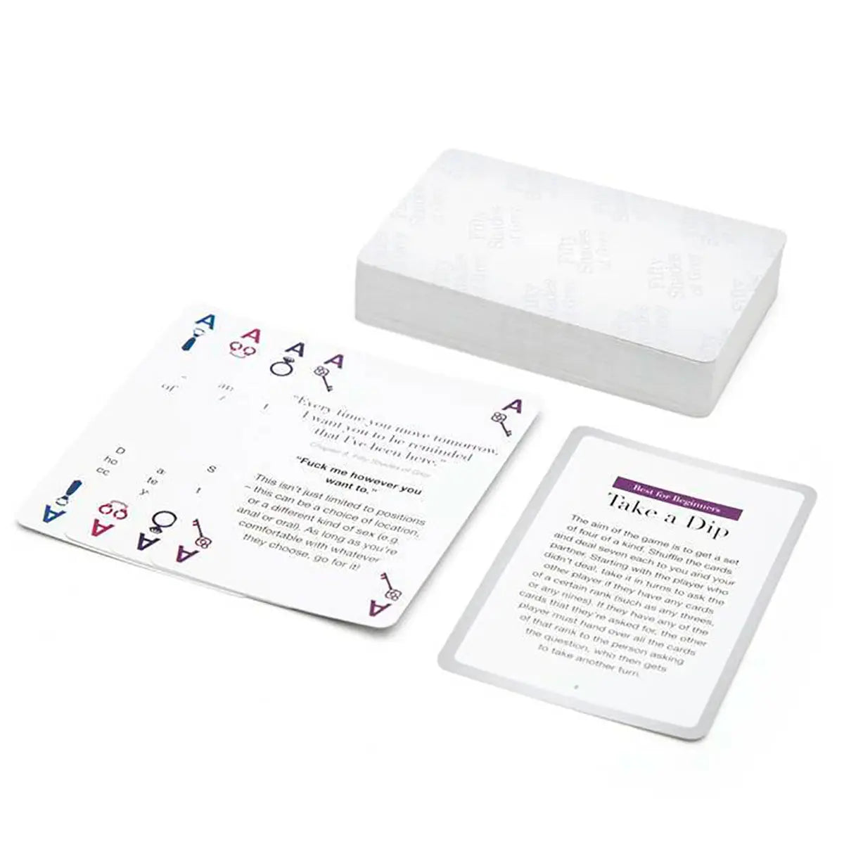 Fifty Shades - Play Nice Talk Dirty Cards - GreatEagleInc