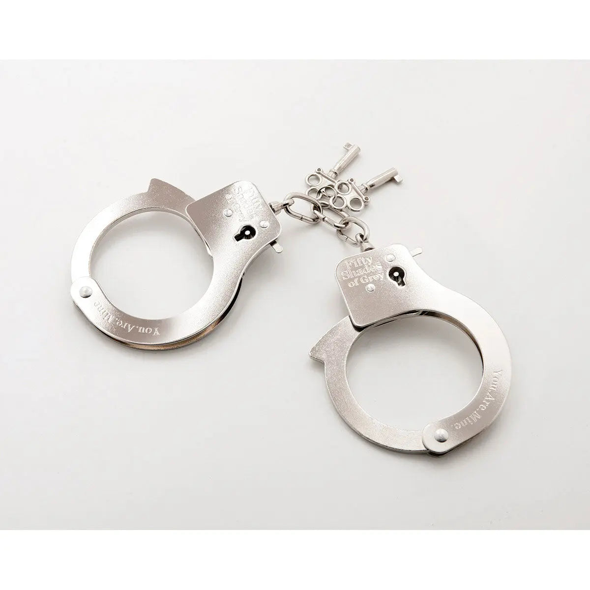 Fifty Shades - You Are Mine Metal Handcuffs - GreatEagleInc