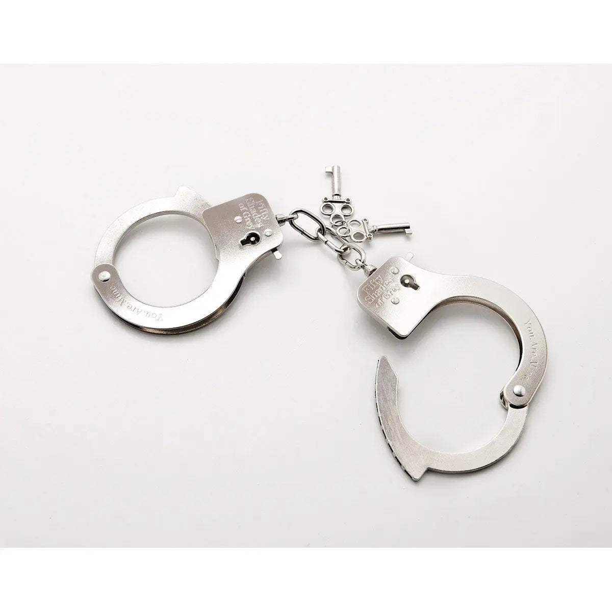Fifty Shades - You Are Mine Metal Handcuffs - GreatEagleInc
