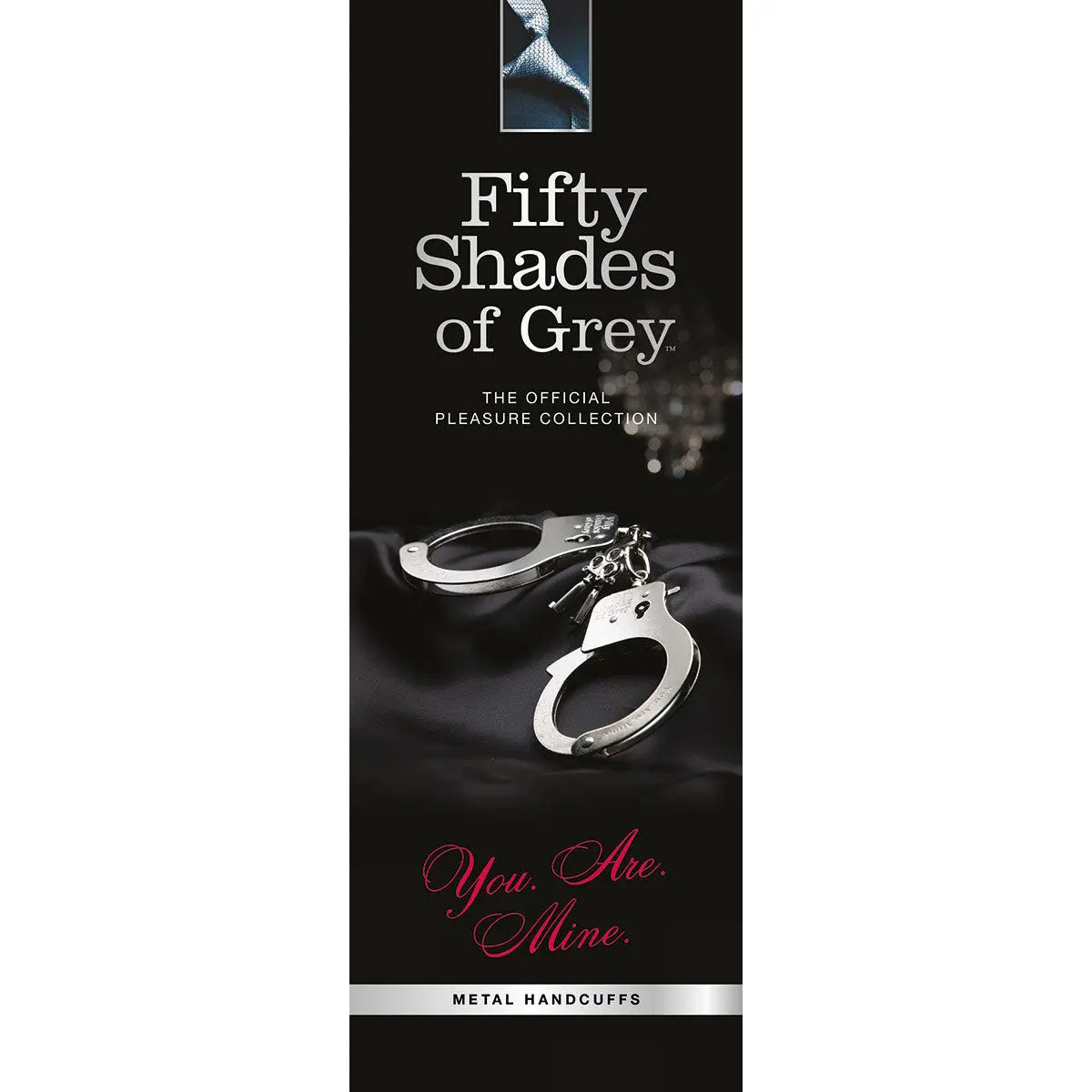 Fifty Shades - You Are Mine Metal Handcuffs - GreatEagleInc