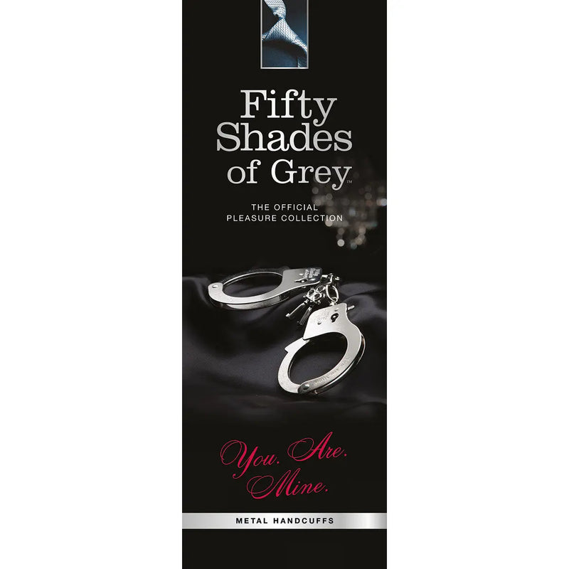 Fifty Shades - You Are Mine Metal Handcuffs - GreatEagleInc