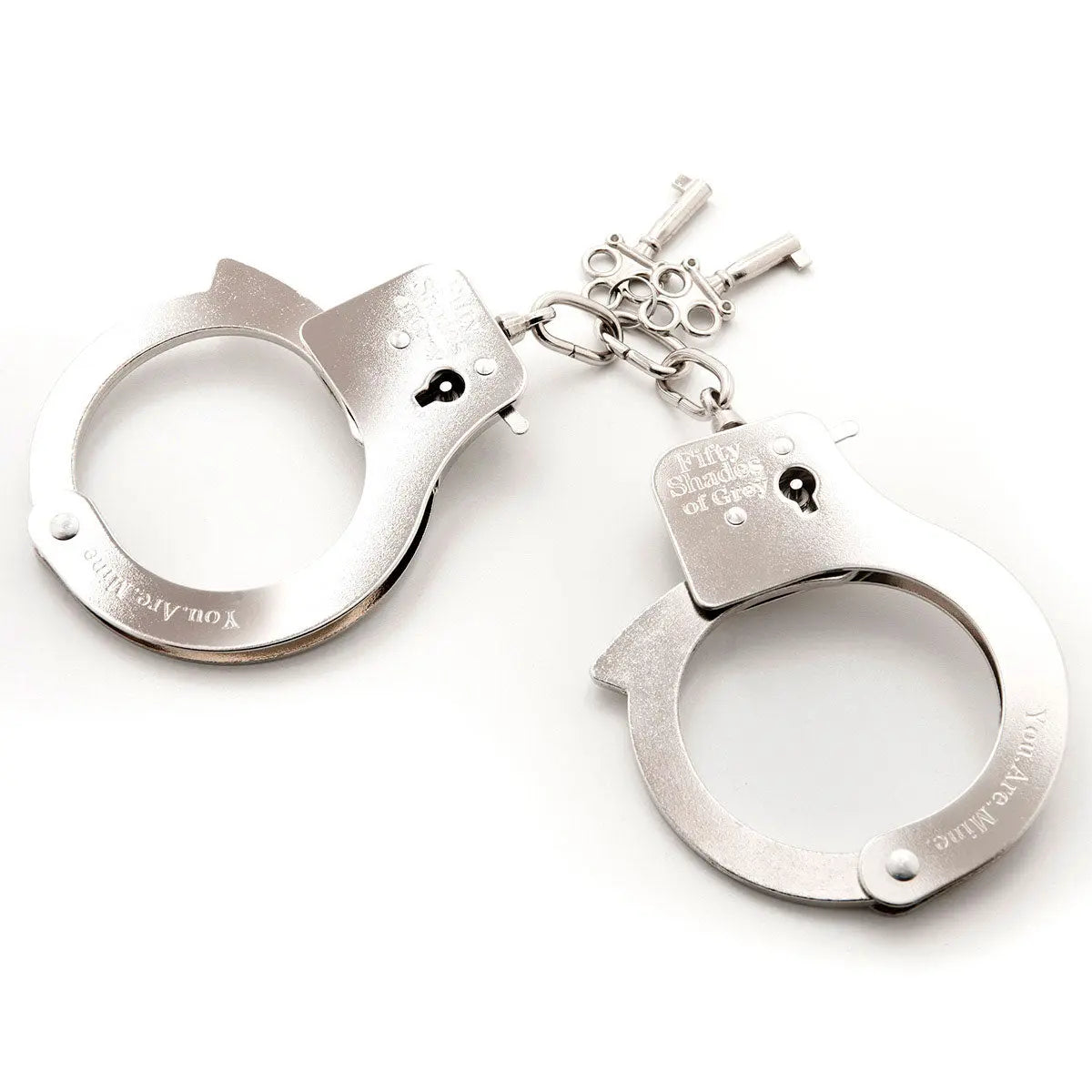 Fifty Shades - You Are Mine Metal Handcuffs - GreatEagleInc