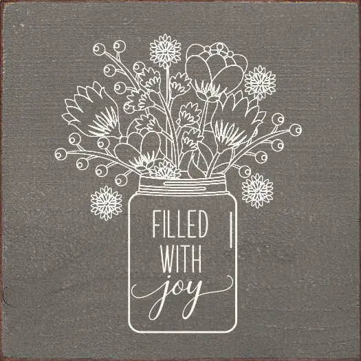 Filled With Joy Vase Sawdust City