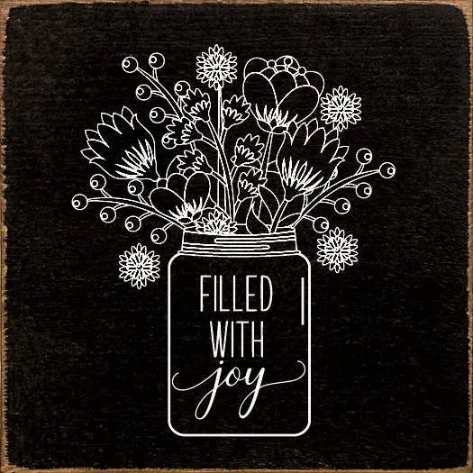 Filled With Joy Vase Sawdust City